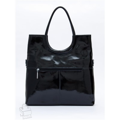 Сумка женская кожаная 1475-2Y black Polina&Eiterou