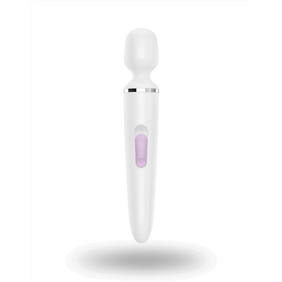Белый вибратор Satisfyer Wand-er Woman