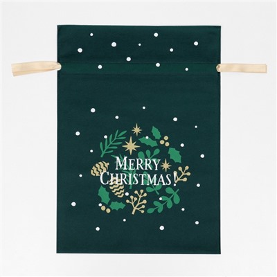 Мешок подарочный новогодний «Рождество», 40×56 см