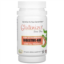 Sufficient C, Glutenizer Force Plus, Kiwi Strawberry, 2,000 mg , 52.5 g