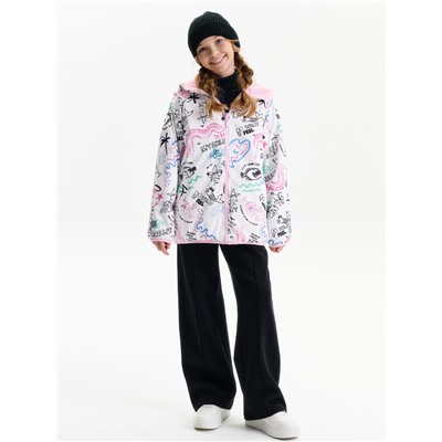 Двусторонняя ветровка для девочек