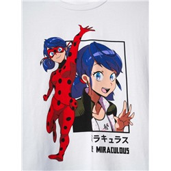 Комплект трикотажный для девочек: фуфайка (футболка), шорты