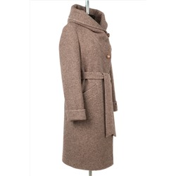 01-10707 Пальто женское демисезонное (пояс)