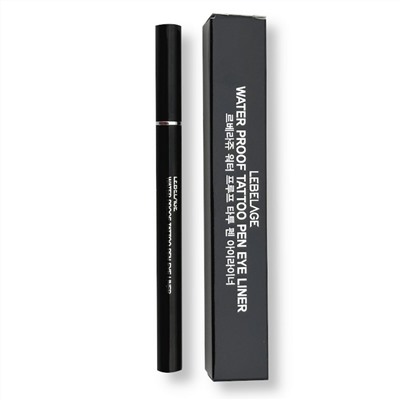 Lebelage Водостойкая подводка для глаз / Water Proof tattoo Pen Eye Liner, черный, 0,8 г