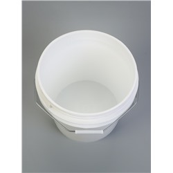 Ведро с герметичной крышкой, 20 л, белое