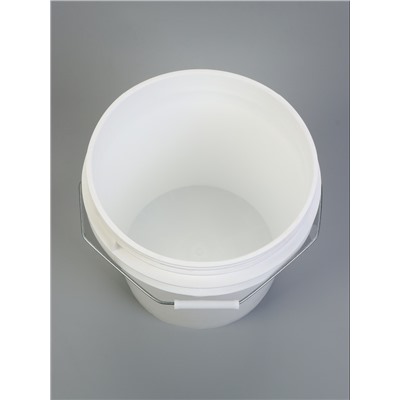 Ведро с герметичной крышкой, 20 л, белое