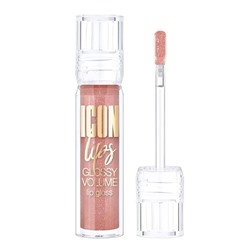 LUX visage ICON lips glossy volume №505 Блеск д/губ с эфф.объема Ледяной беж  /6