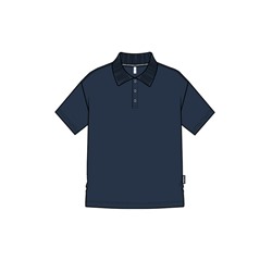 Джемпер трикотажный с воротником поло для мальчиков