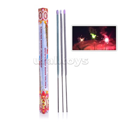 Бенгальская свеча 300мм. "Триколор" 1/45/3