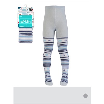 Omsa Колготки OMSA kids Collant 13P65-2 с рисунком (штурвал-полоски)