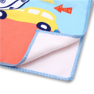 Полотенце - пончо детское LoveLife «Машина» 60×120 см, микрофибра