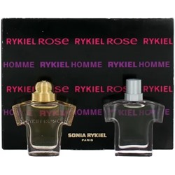 SONIA RYKIEL set ROSE edp + HOMME edt 7.5ml + 7.5ml