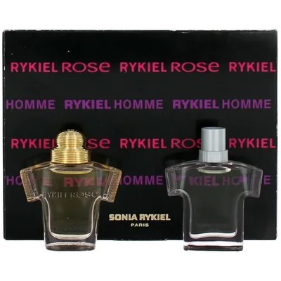 SONIA RYKIEL set ROSE edp + HOMME edt 7.5ml + 7.5ml