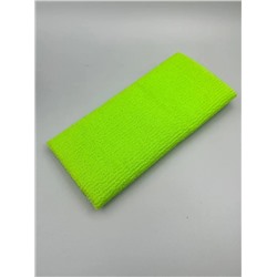 Bath Towel Мочалка-полотенце для душа с пилинг-эффектом / Nylon Long Exfoliating Towel, жесткая, зелёный 28179