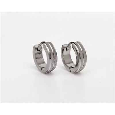 Серьги из стали