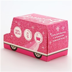 Соль для ванны Beauty, 400 г, аромат нежной розы, BEAUTY FOX