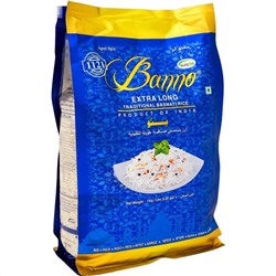 Banno Extra Long Traditional Basmati Rice / Рис Экстра Лонг Басмати Традиционный 1 кг