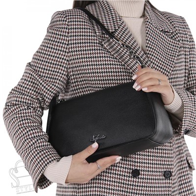 Сумка женская кожаная  98297 black Velina Fabbiano-Safenta