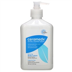 Ceramedx, Восстанавливающий лосьон для тела, без отдушки, 354 мл (12 жидк. унций)