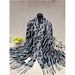 Мягкий палантин из кашемира мультицвет