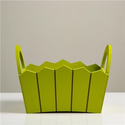 Подарочный ящик «Мария», 25×16×17 см, МДФ, цвет фисташковый