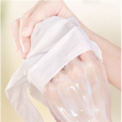 Увлажняющая маска-перчатки для рук с экстрактом Риса Bioaqua, 1 пара.