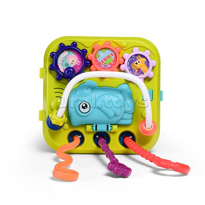 Куб развивающий "Морской мир" в коробке