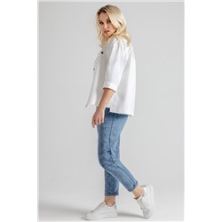 Брюки женские  102/24/Голубой варёнка