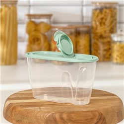 Ёмкость для сыпучих продуктов, 900 мл, пластик, МИКС