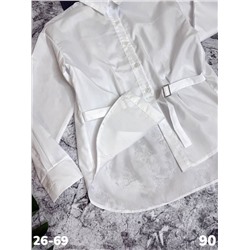 Блузка 90 белый