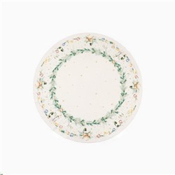 УЦЕНКА Скатерть Этель Spruce mood d=150см +/-3см с ВГМО, 100%хл, саржа 190гр/м2