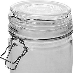 31034 Набор банок д/сыпучих продуктов 4 шт 0,8/1,1/1,4/1,9л стекло/полипроп MB (х4)