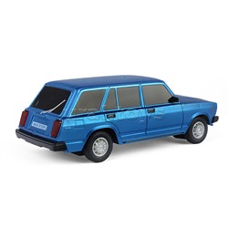 Машина р/у LADA ВАЗ-2104 18 см, (свет, синий) в коробке