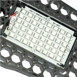 Фитолампа для растений, светодиодная, Е27, 26 Вт, 126 LED, 265 В, складная, биколорная