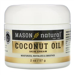 Mason Natural, Coconut Oil Skin Cream, 2 oz (57 g)