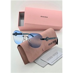 Набор женские солнцезащитные очки, коробка, чехол + салфетки #22931377