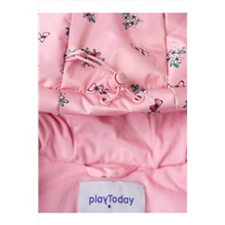 Конверт детский текстильный с полиуретановым покрытием для девочек PLAYTODAY, 1240661