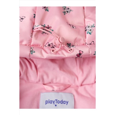 Конверт детский текстильный с полиуретановым покрытием для девочек PLAYTODAY, 1240661