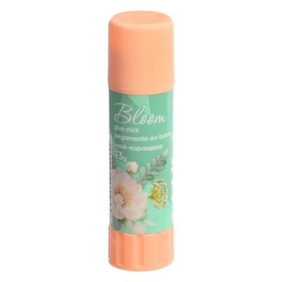 Клей-карандаш 13 г ErichKrause EasyStick Pastel Bloom PVP, экономичный расход, микс