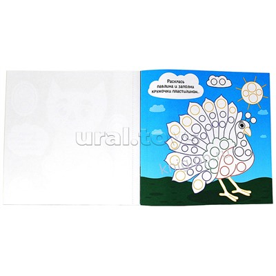 Аппликации пластилином. Любимые животные