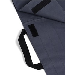 Чехол для шампуров, с ручкой, серый