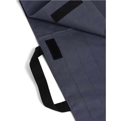 Чехол для шампуров, с ручкой, серый