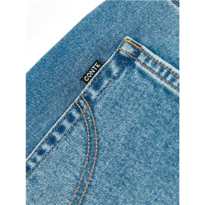 CONTE Синие джинсы slim из eco-friendly денима CON-850