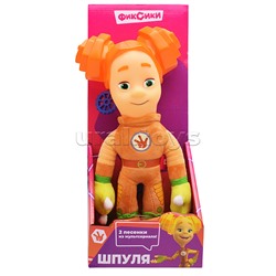 Мягкая игрушка "Фиксики" Шпуля 27см, муз. чип, в коробке