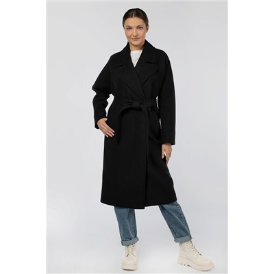 01-11457 Пальто женское демисезонное (пояс)