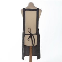 Фартук «Этель. Стиль», серый, 60×75 см, 60% п/э, 20% хлопок, 20% лён