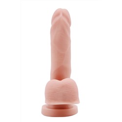 Телесный фаллоимитатор-реалистик Dual Density Dildo - 14,5 см.