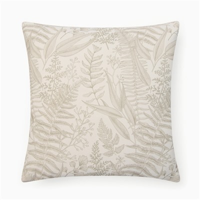Чехол на подушку «Этель. Листва», 43×43 см, бежевый