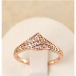 Кольцо позолота  Н01-4745 размер 17 18 19