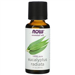 Now Foods, Эфирные масла, эвкалипт, 1 жидкая унция (30 мл)